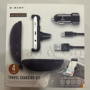 Travel charging kit